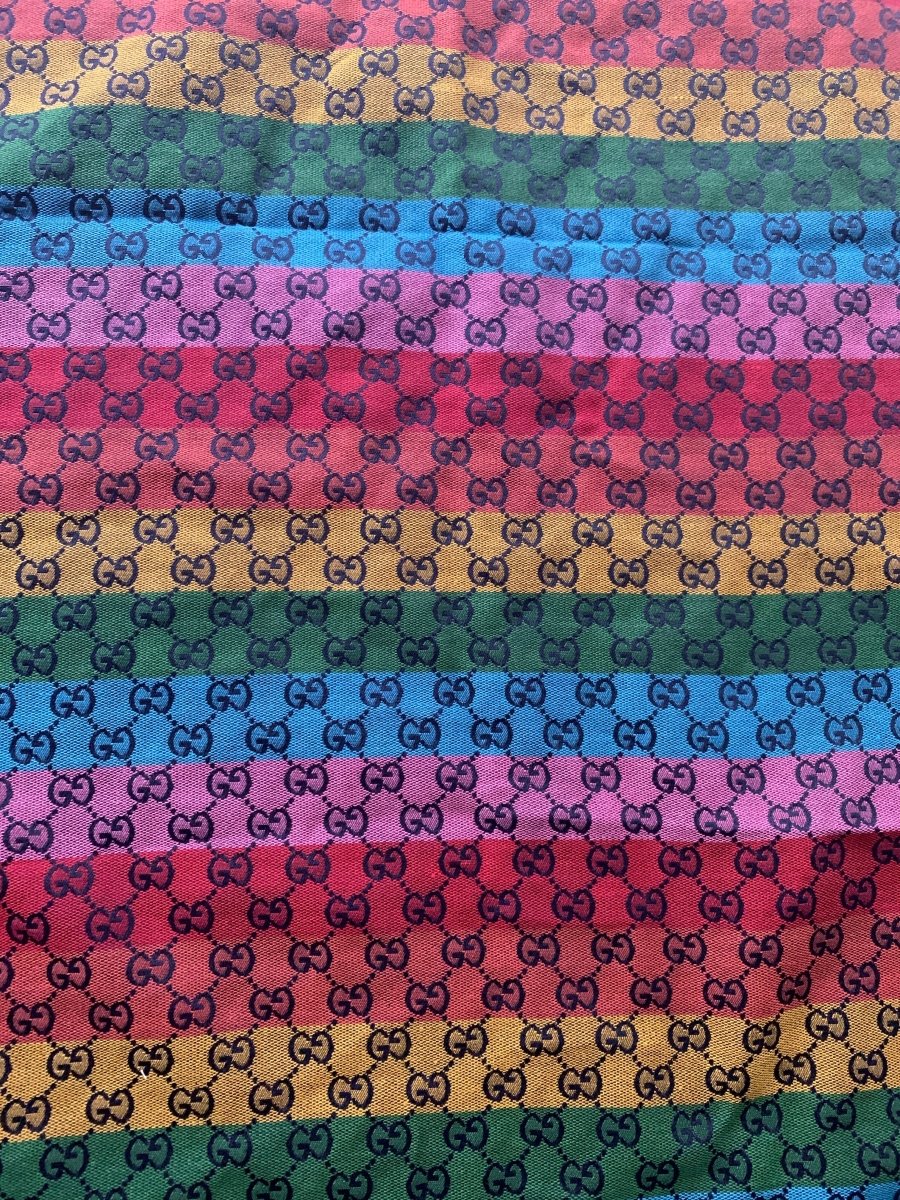 Hottest Rainbow Gucci Fabric for Bag Custom - mingfabricstore