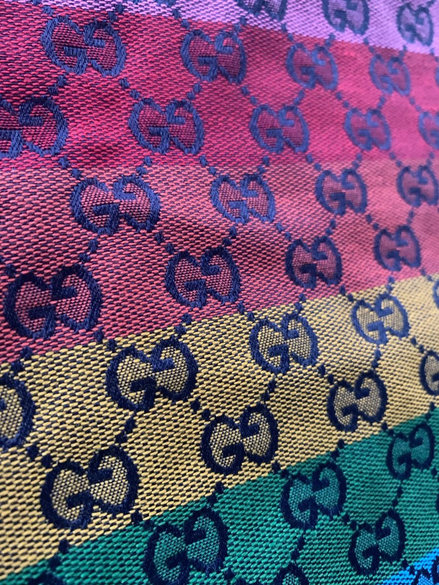 Hottest Rainbow Gucci Fabric for Bag Custom - mingfabricstore