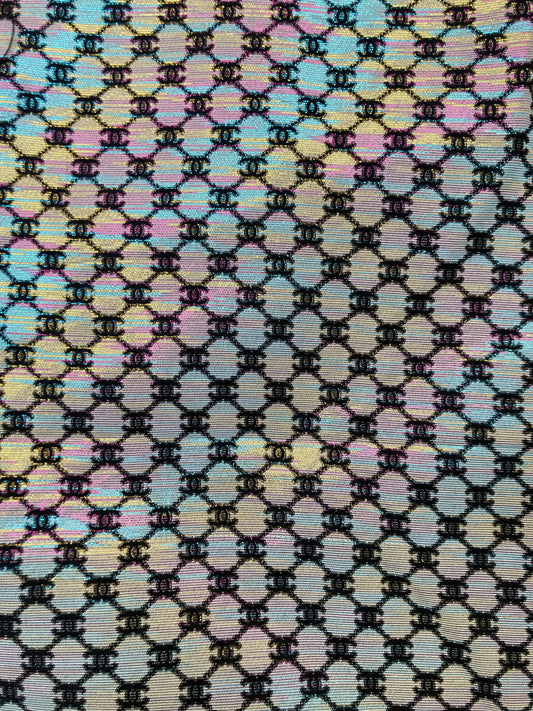 Shiny Chanel Handmade Custom Fabric Sold by Yard