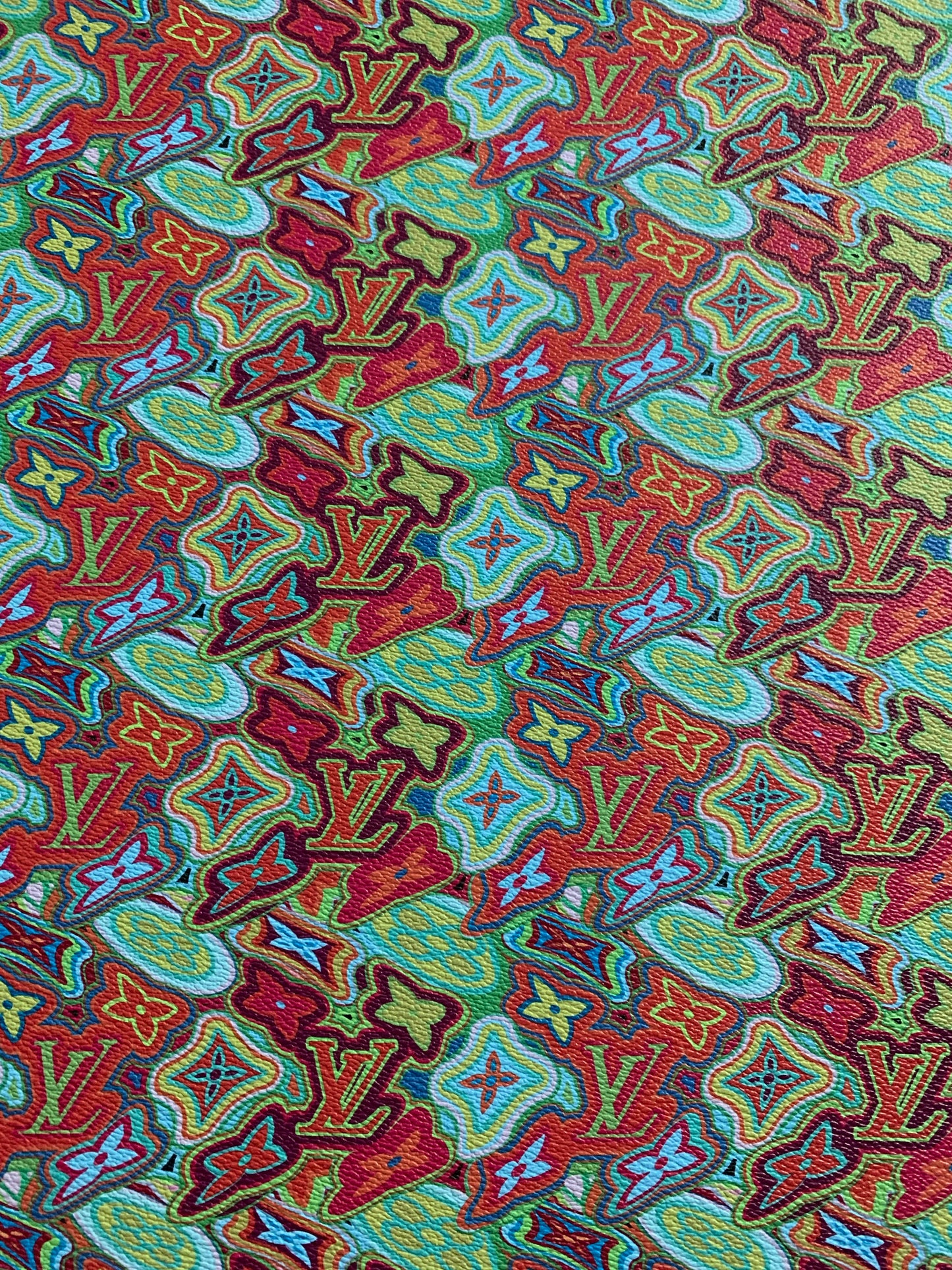 New LV Colorful Leather for Custom and Bag