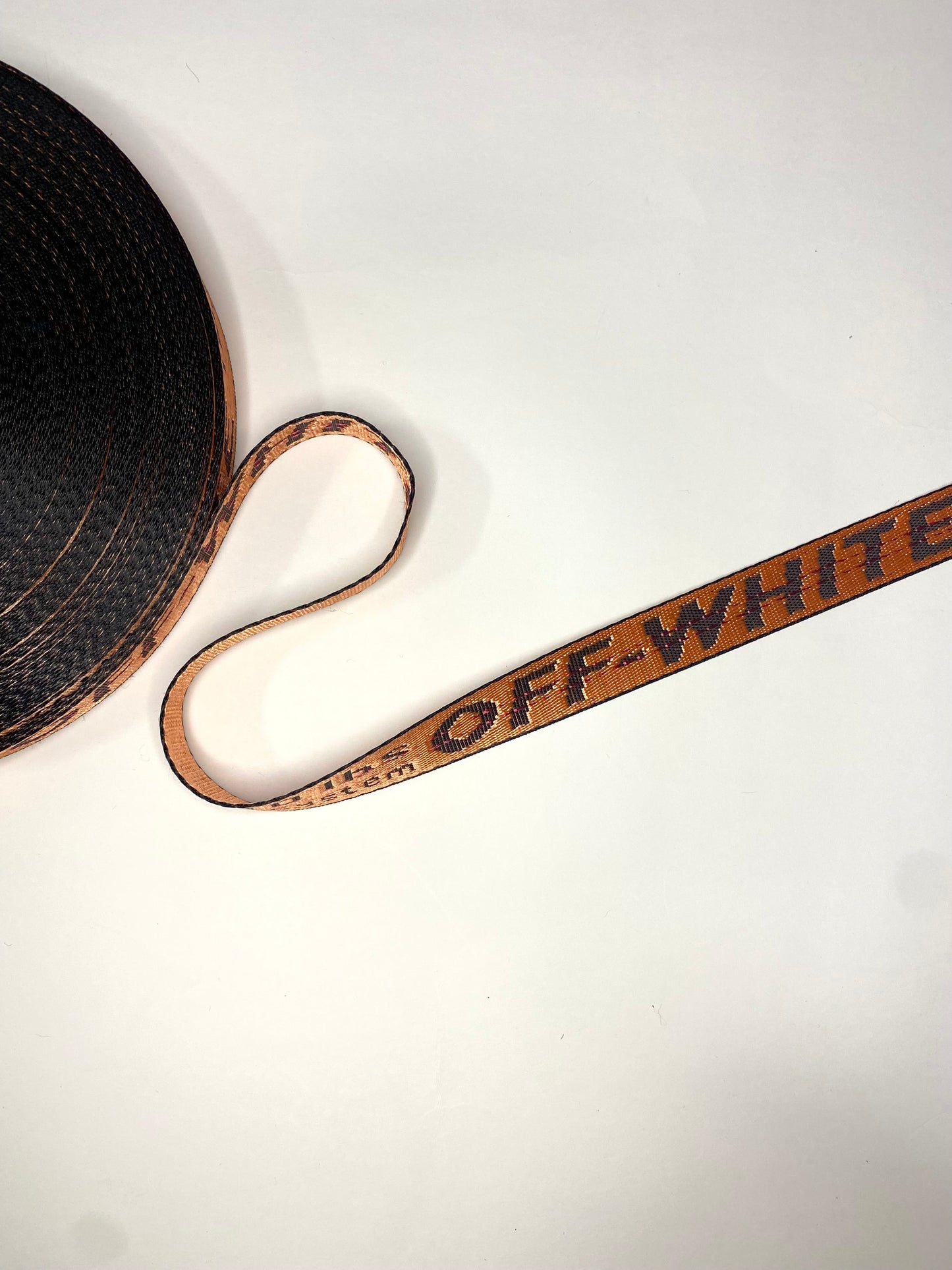 Off-White Wrap Non-Stretch Straps for Custom Sneakers