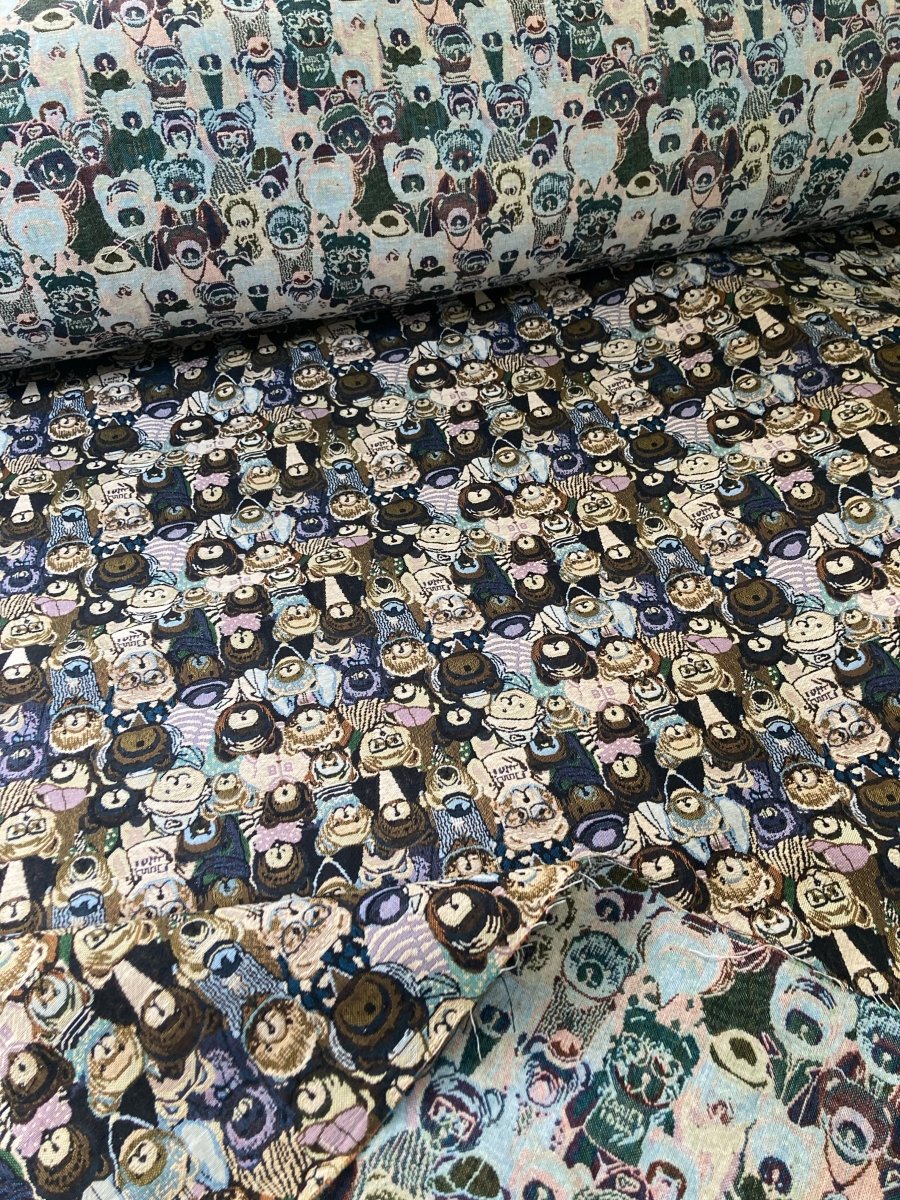 Jacquard Fabric Bear for Shoe Custom Head Band - mingfabricstore