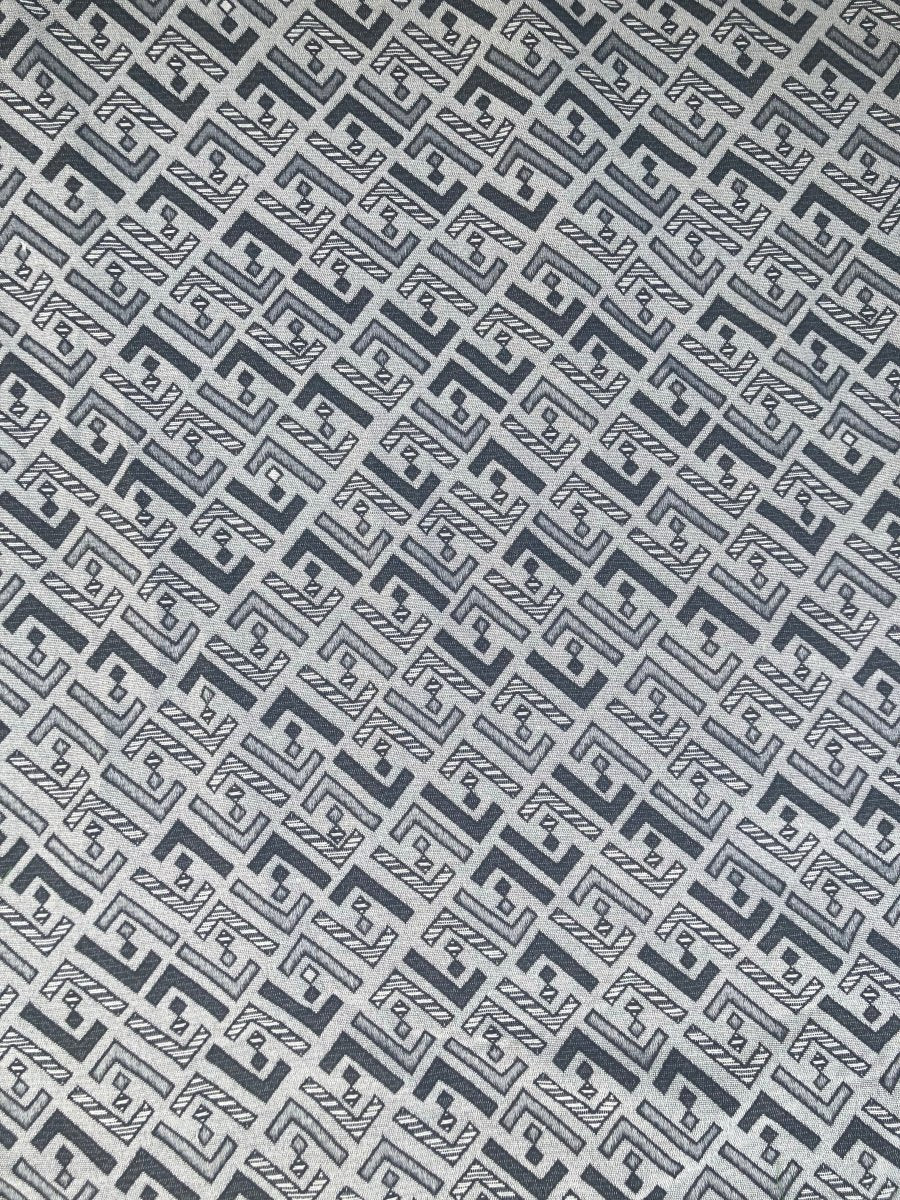 Jacquard Fendi Fabric Denim Sewing Handmade Supply - mingfabricstore