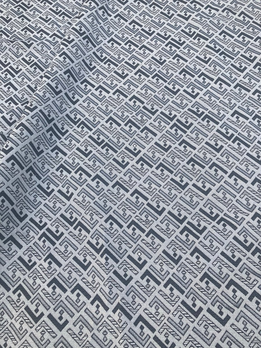 Jacquard Fendi Fabric Denim Sewing Handmade Supply - mingfabricstore