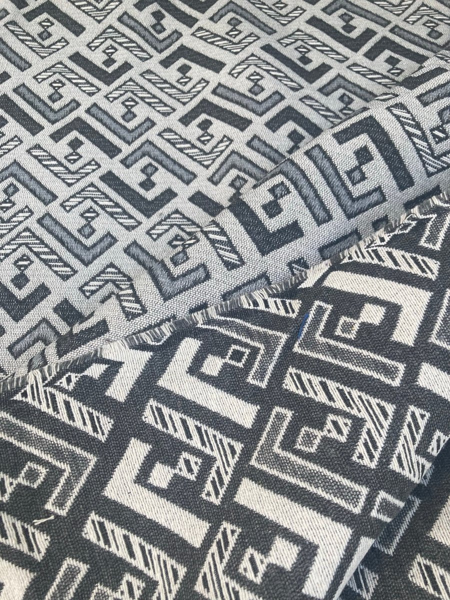 Jacquard Fendi Fabric Denim Sewing Handmade Supply - mingfabricstore