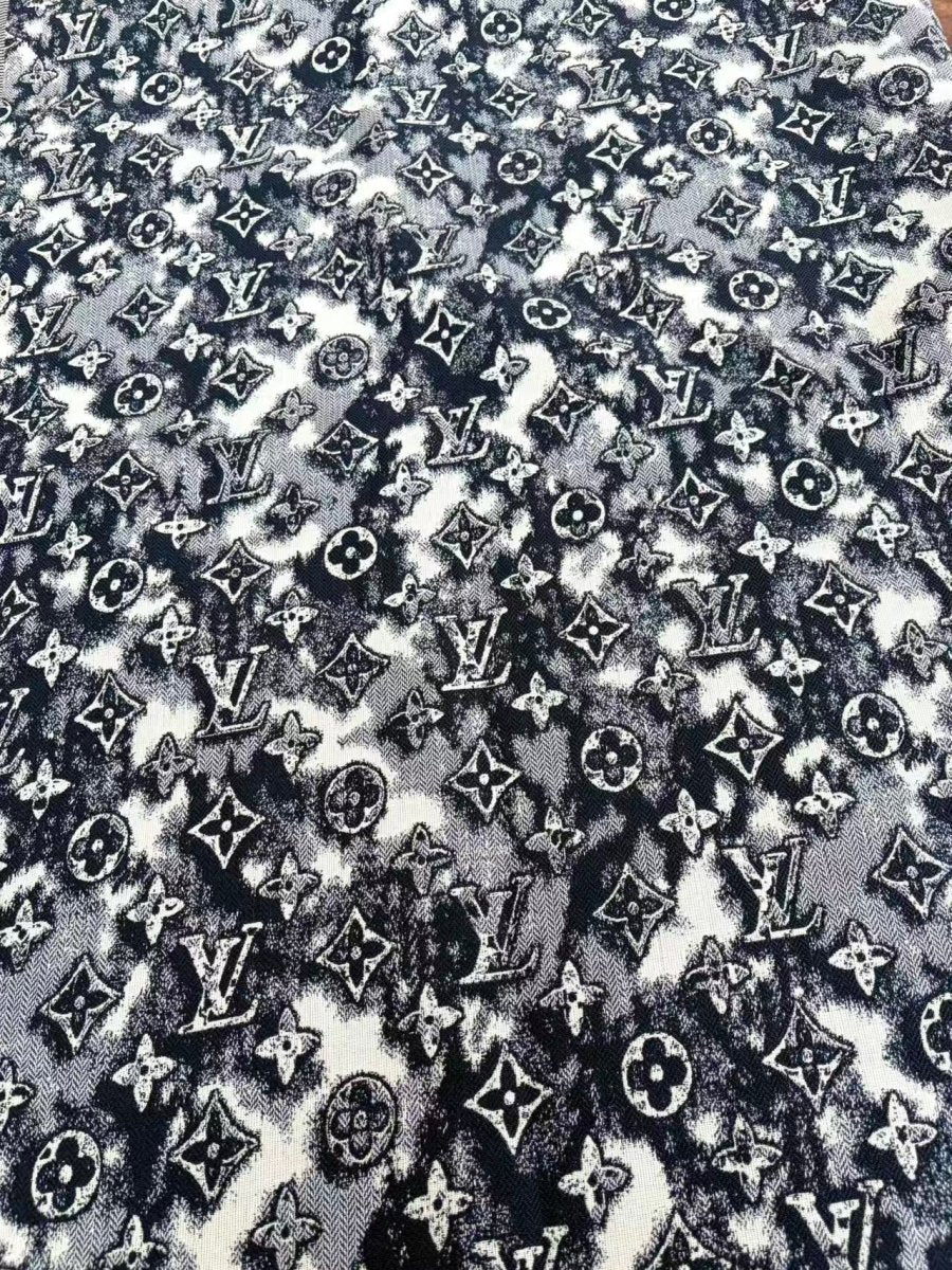 Jacquard Louis Vuitton Designer Fabric for DIY Sewing Craft Upholstery - mingfabricstore