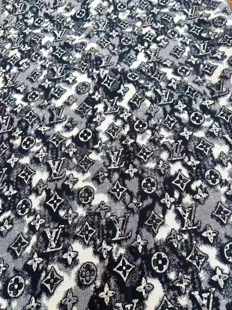Jacquard Louis Vuitton Designer Fabric for DIY Sewing Craft Upholstery - mingfabricstore