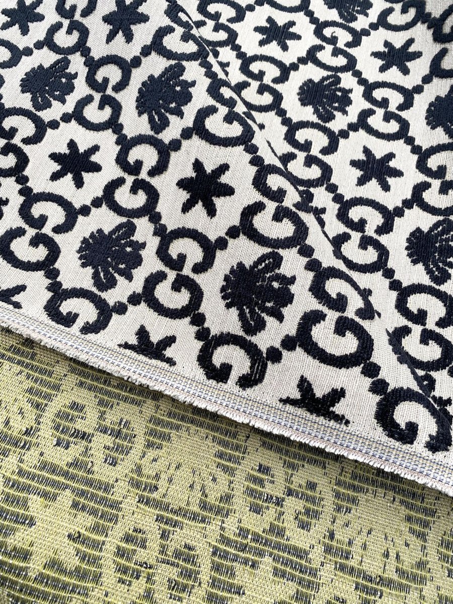 Jacquard Woven Gucci Sofa Upholstery Sewing Furniture Custom Fabric for Home Deco Cushion - mingfabricstore