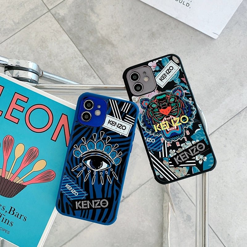KENZO Fashion Silicone iPhone Cases. - mingfabricstore