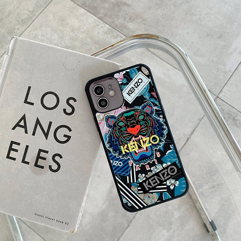 KENZO Fashion Silicone iPhone Cases. - mingfabricstore
