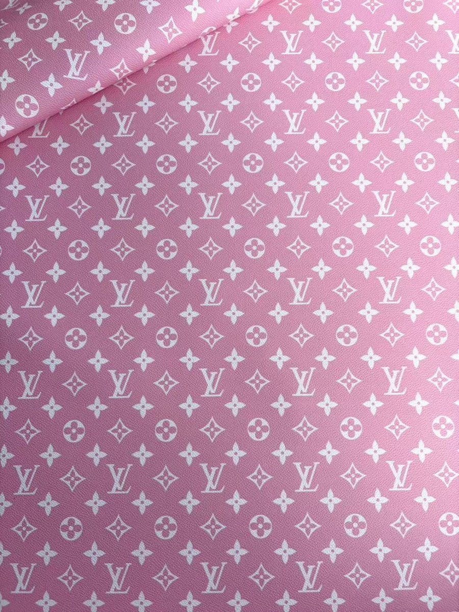 Light Pink LV Leather Sheet DIY Supply Plug for Crafts Car Wrap - mingfabricstore