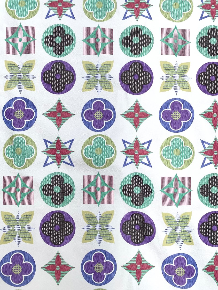 Louis Vuitton Designer Leather Fabric for Handmade Custom DIY Home Deco - mingfabricstore