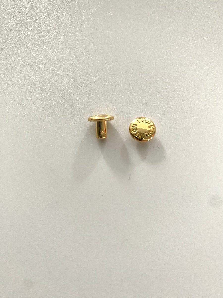 Louis Vuitton LV Gold Rivet for Handmade Bags Custom DIY Crafts - mingfabricstore