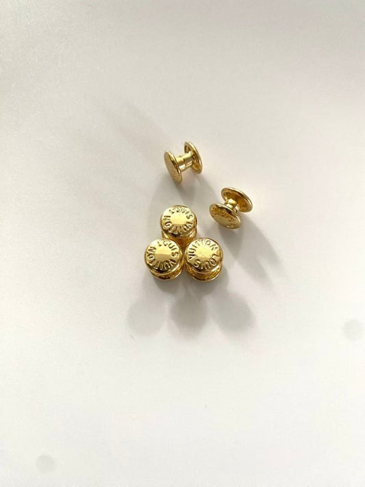Louis Vuitton LV Gold Rivet for Handmade Bags Custom DIY Crafts - mingfabricstore