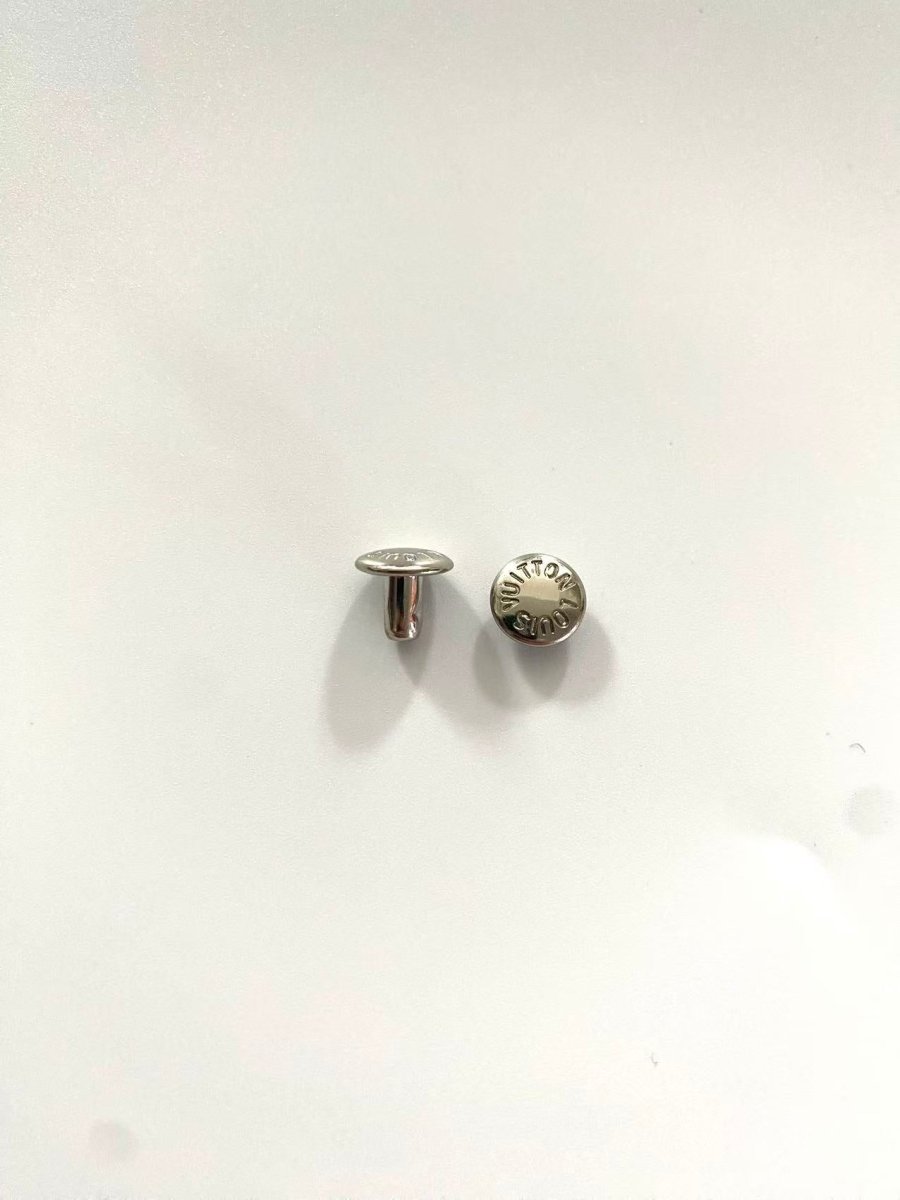 Louis Vuitton LV Silver Rivet for Handmade Bags Custom DIY Crafts - mingfabricstore