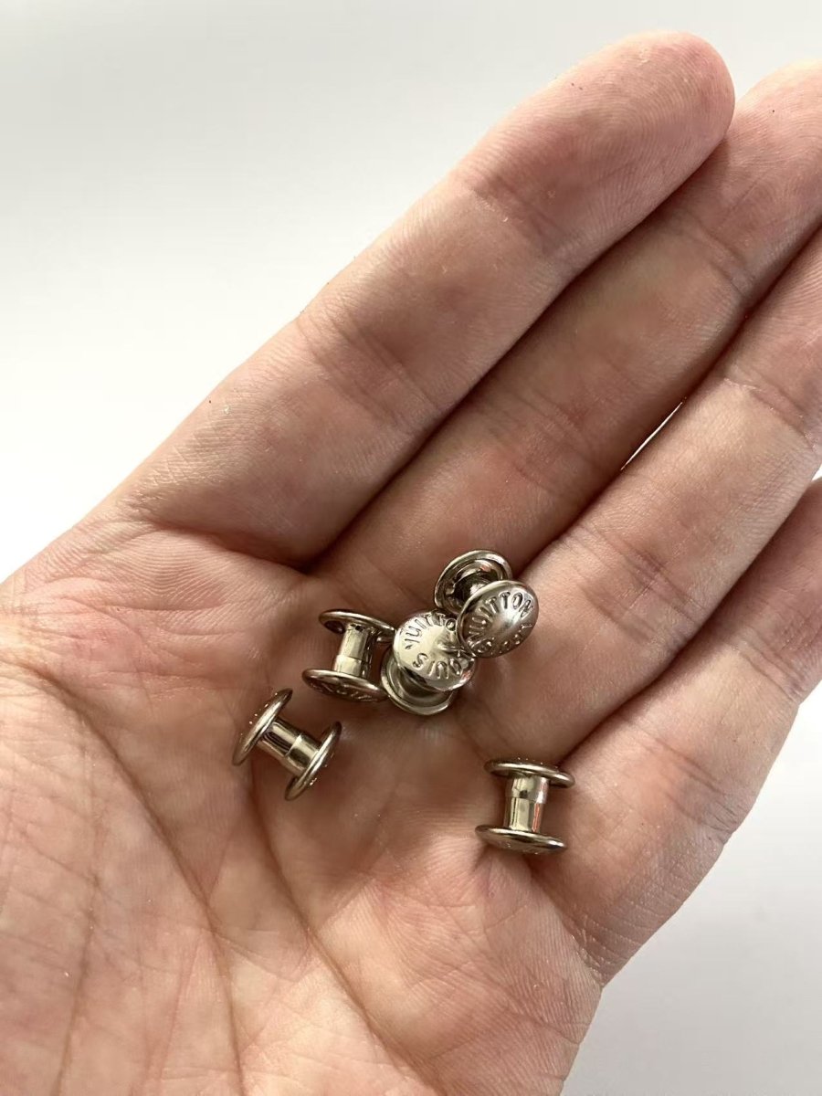 Louis Vuitton LV Silver Rivet for Handmade Bags Custom DIY Crafts - mingfabricstore