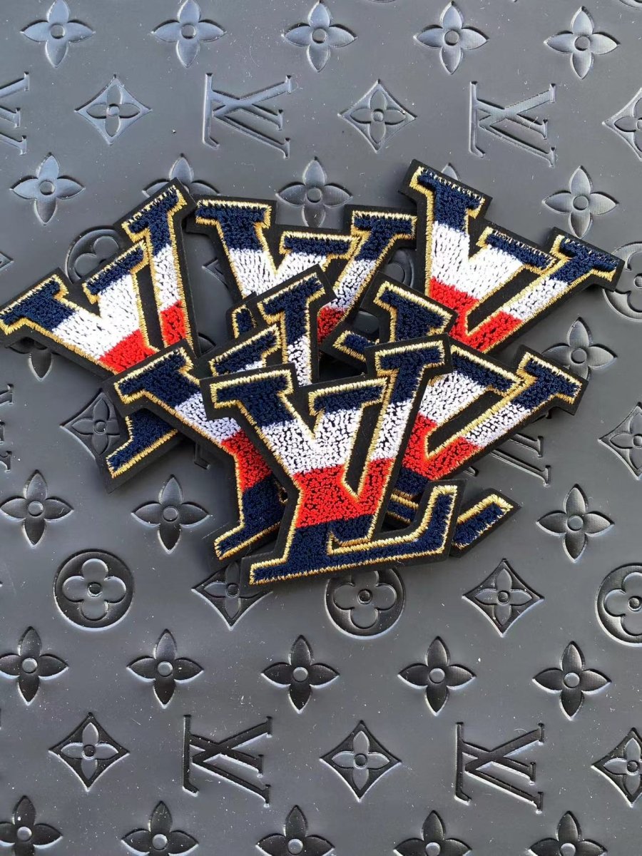 LV Embroidery Clothing Handmade DIY Patch - mingfabricstore
