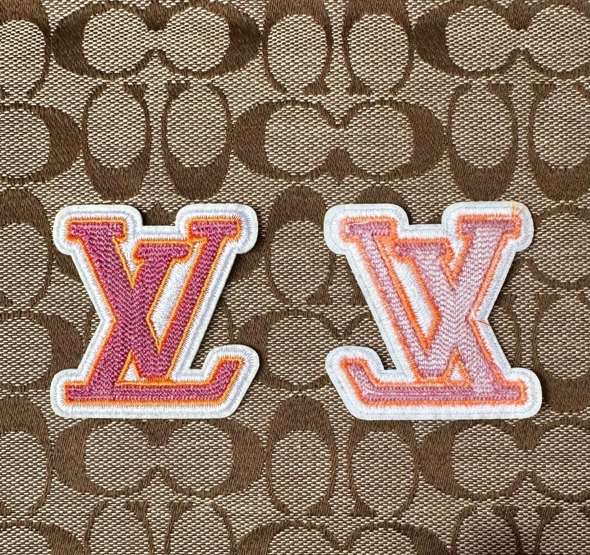 LV Embroidery Clothing Handmade DIY Patch - mingfabricstore