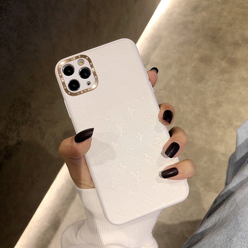 LV Leather Candy Colors Fantasic iPhone Cases - mingfabricstore