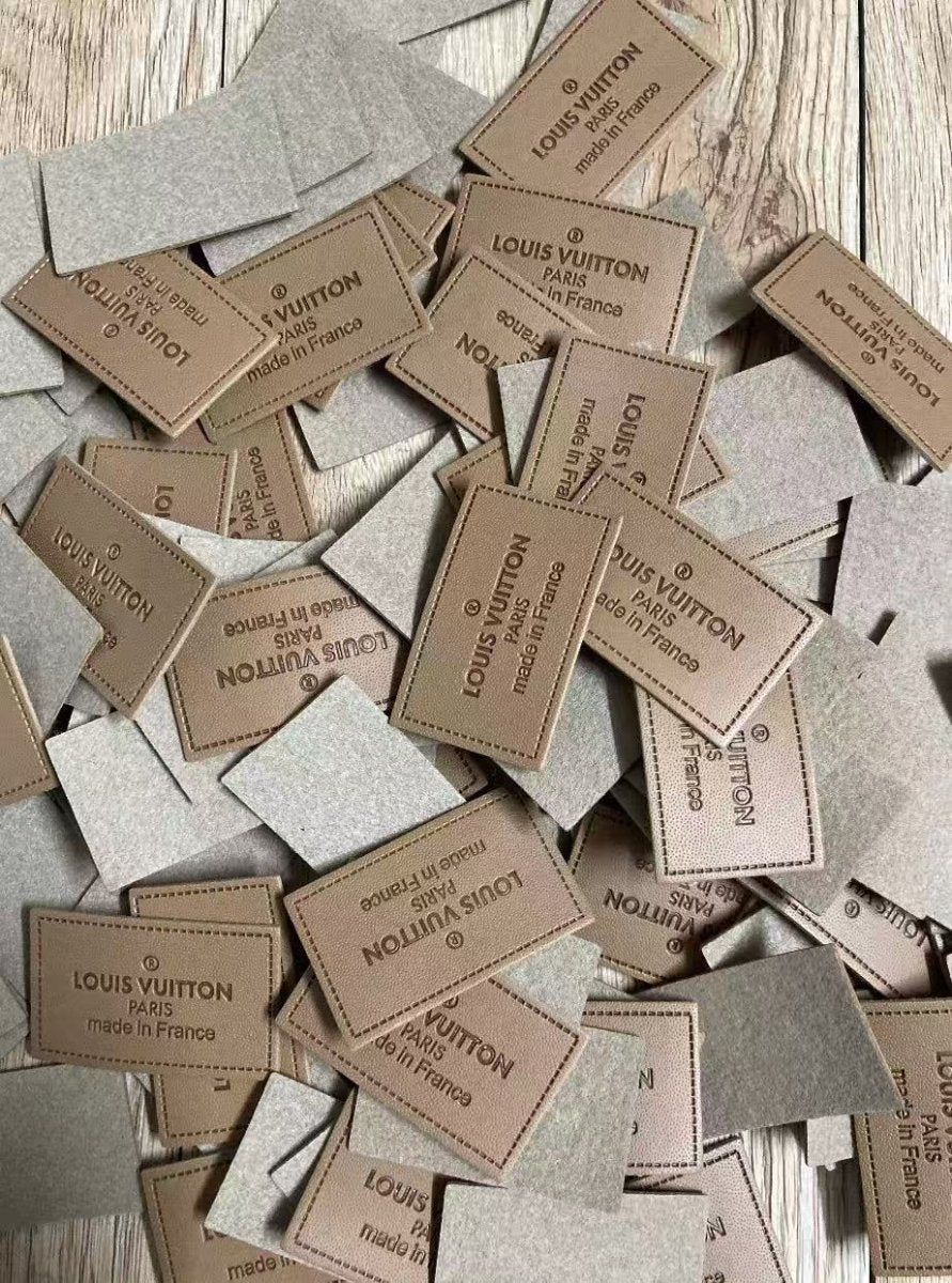 LV Leather Tags - mingfabricstore