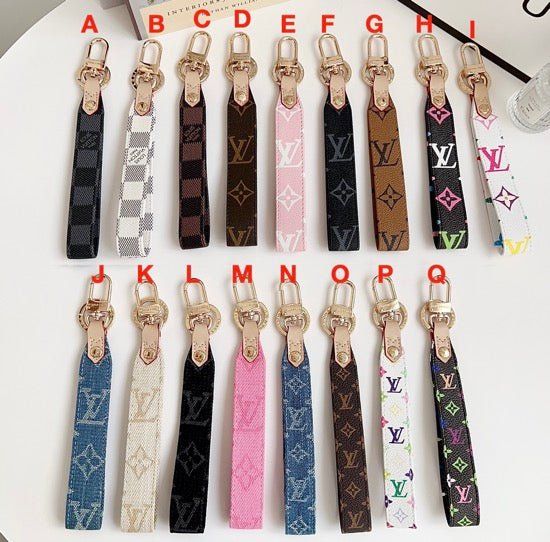 LV Pink Monogram Flower Keychain | Luxury Bag Charm - mingfabricstore