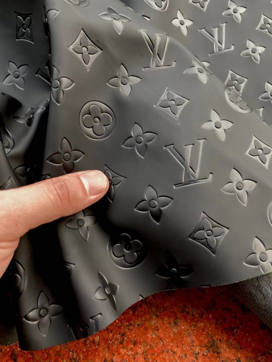 Matte Frosted Louis Vuitton Trainer Shoe Leather For Repair DIY Sewing - mingfabricstore