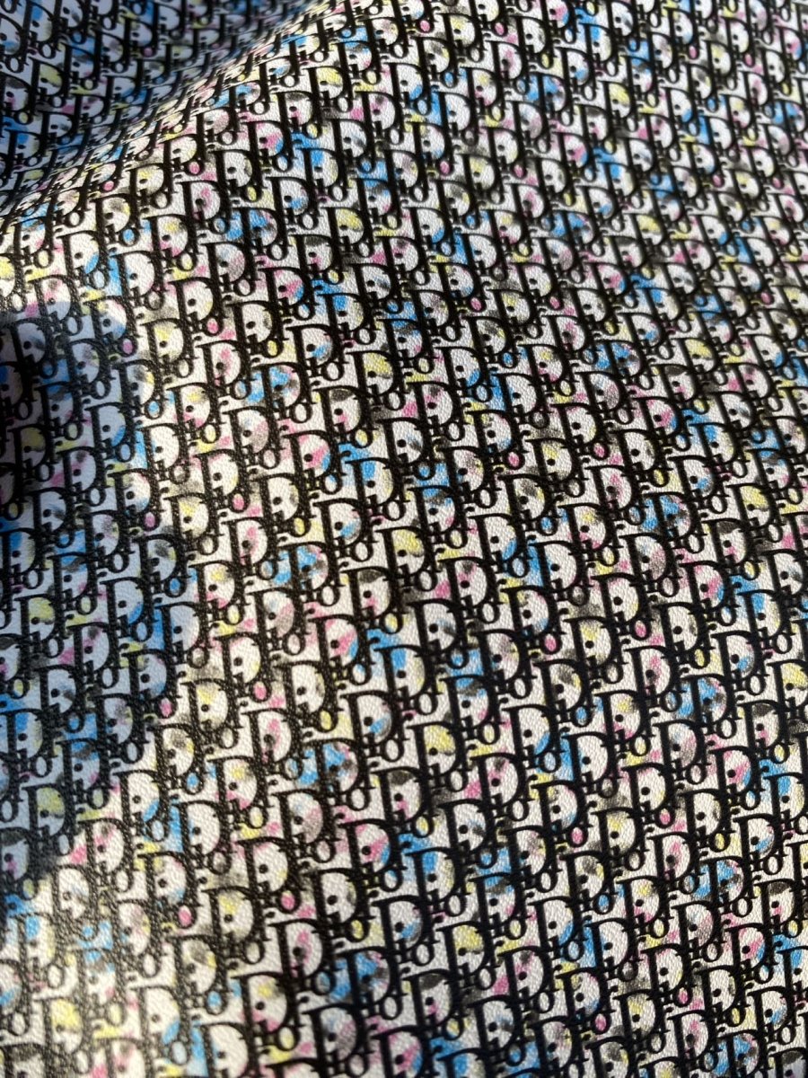 Mini Size Dior Doll Making Custom Leather for DIY Projects - mingfabricstore