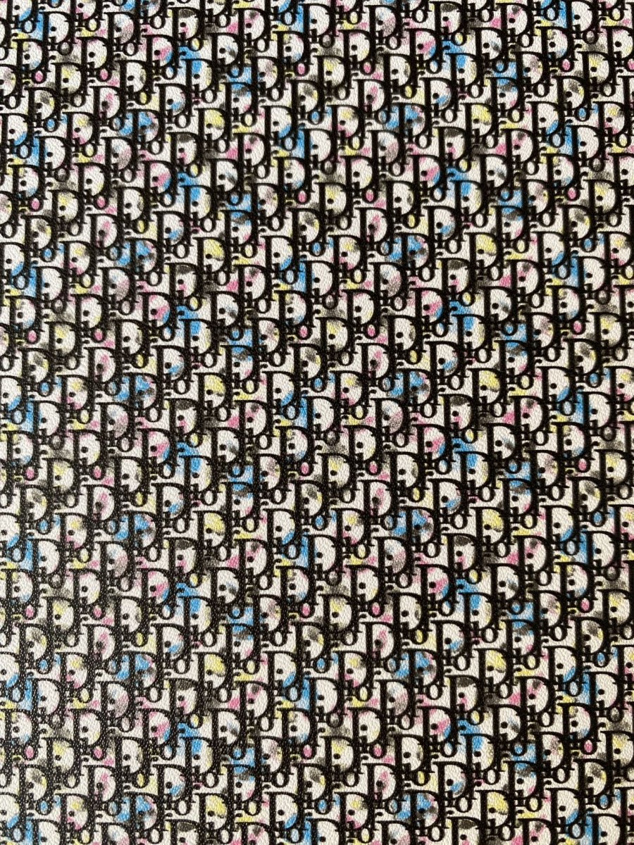 Mini Size Dior Doll Making Custom Leather for DIY Projects - mingfabricstore