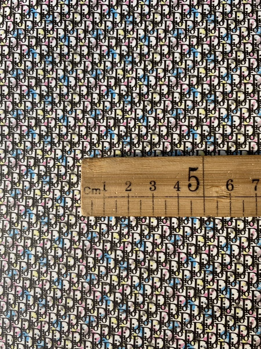 Mini Size Dior Doll Making Custom Leather for DIY Projects - mingfabricstore