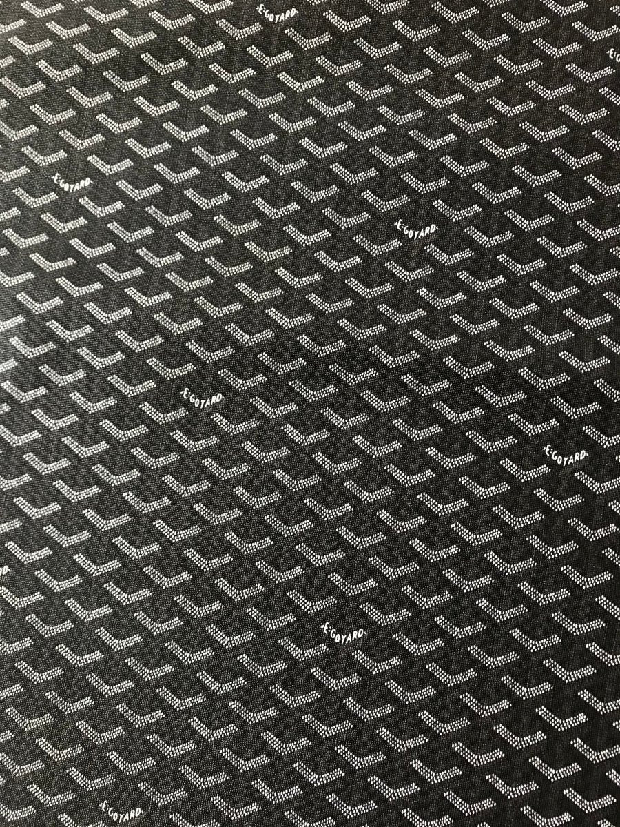 Muti - Color Goyard leather vinyl fabric for bag - mingfabricstore