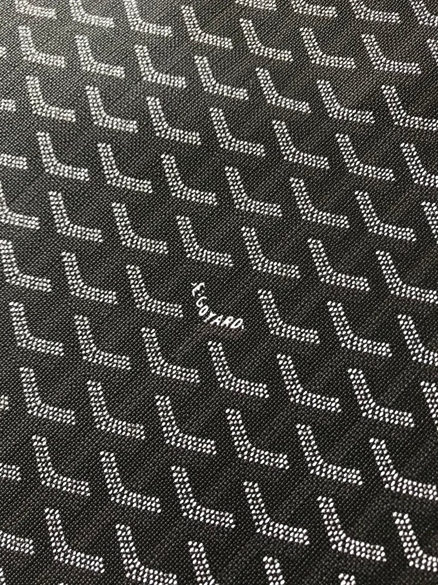 Muti - Color Goyard leather vinyl fabric for bag - mingfabricstore