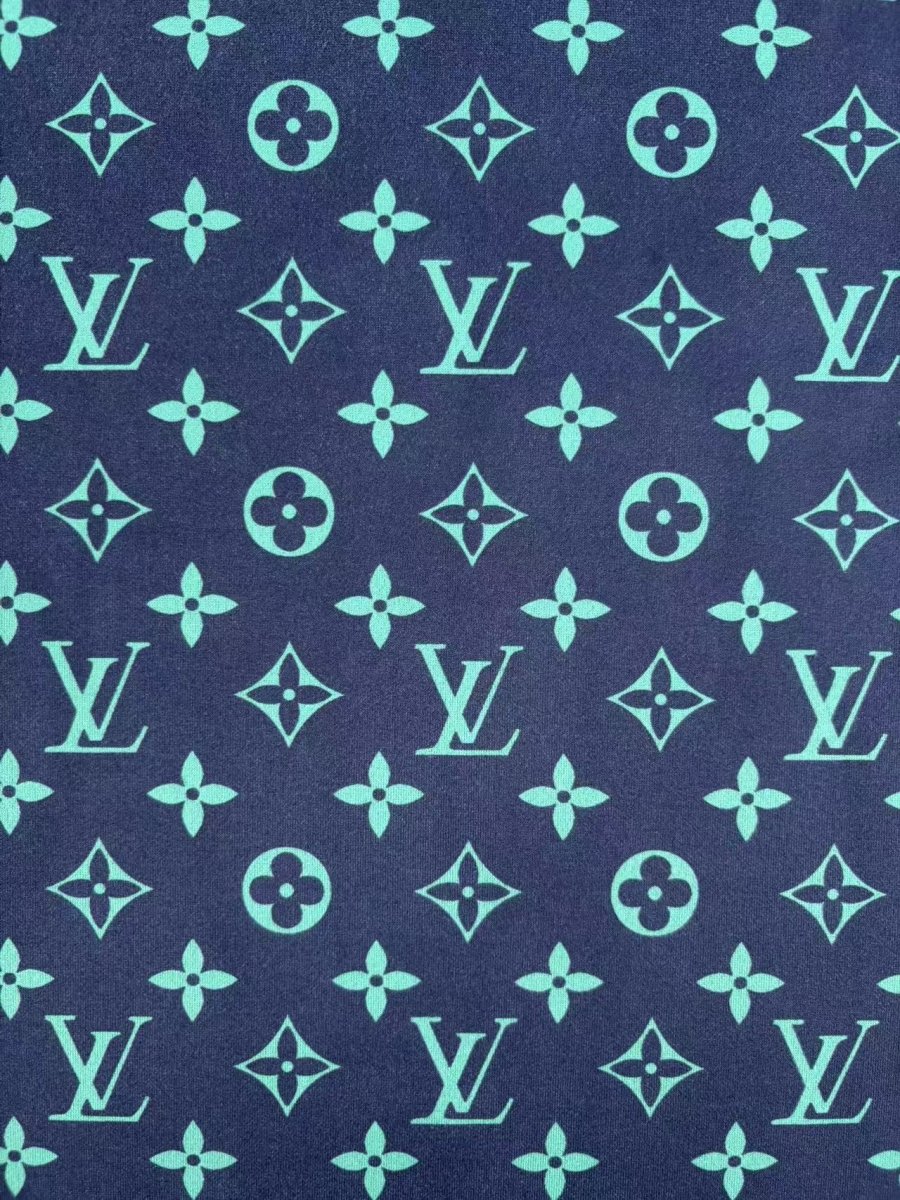 Navy Blue Suede LV Car Headliner Speaker Cover DIY - mingfabricstore