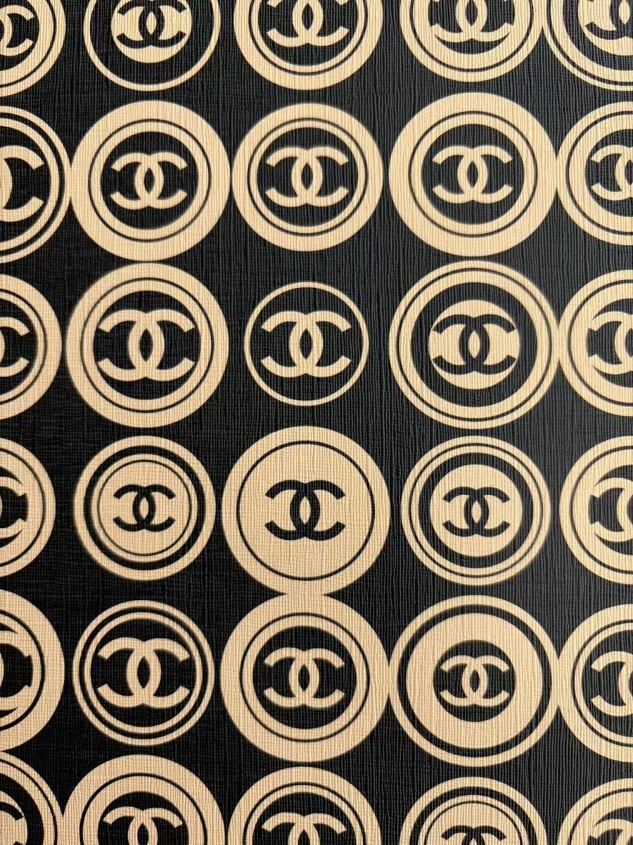 New Chanel Leather Designer Fabric for DIY Crafts Upholstery Project - mingfabricstore