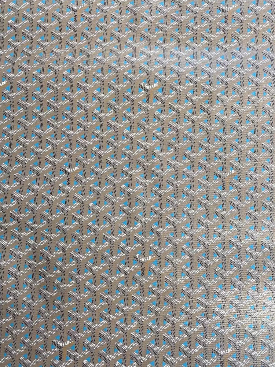 New Color Goyard Canvas Bag Leather Material for DIY Handmade Sewing Project - mingfabricstore