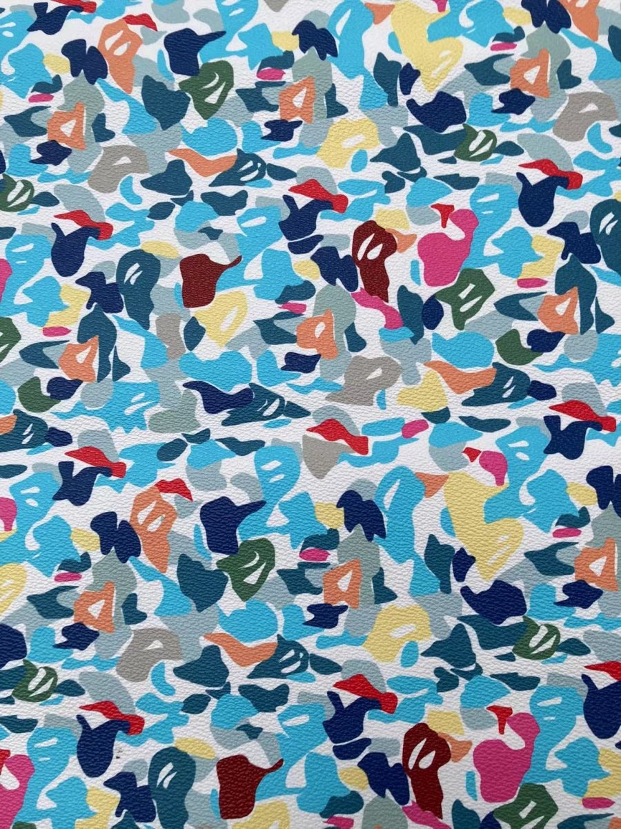 New Colorful Bape for Custom Sneakers Wallpaper Interior DIY - mingfabricstore