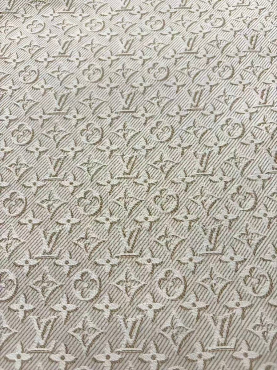 New Jacquard Designer Louis Vuitton Fabric DIY Bag Repaid Upholstery - mingfabricstore