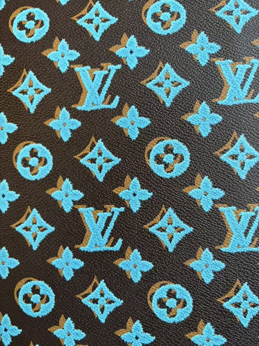 New Louis Vuitton Designer Leather Sheet for DIY Custom bag Repair - mingfabricstore