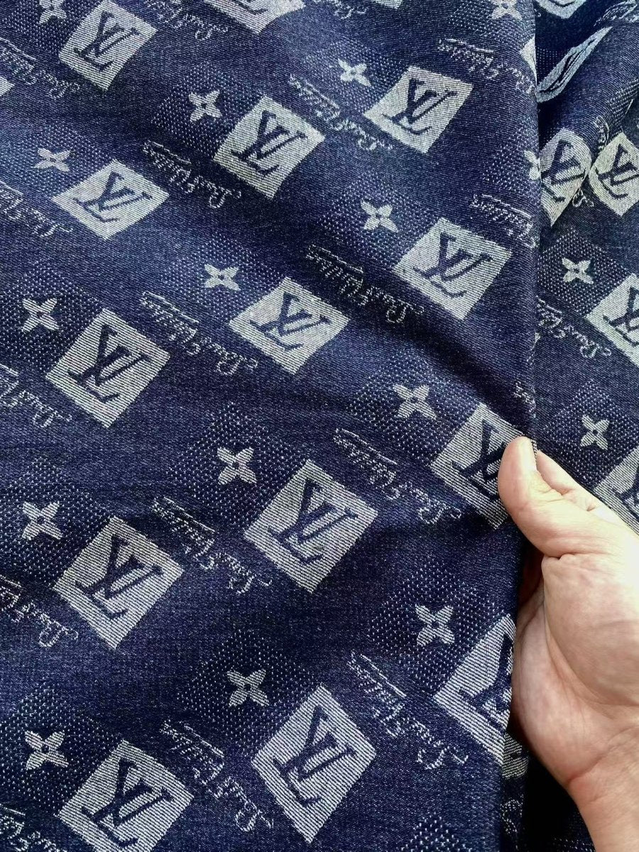 New Louis Vuitton LV Denim Fabric for Jackets - mingfabricstore