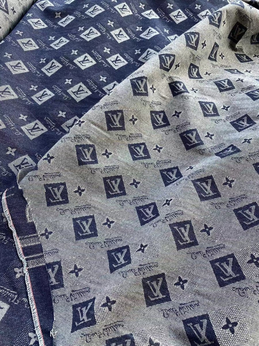 New Louis Vuitton LV Denim Fabric for Jackets - mingfabricstore
