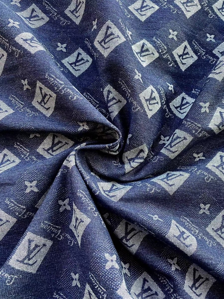 New Louis Vuitton LV Denim Fabric for Jackets - mingfabricstore