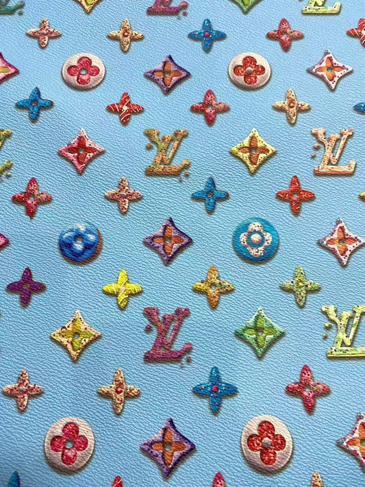 New Louis Vuitton Monogram Heritage Donut Leather - mingfabricstore