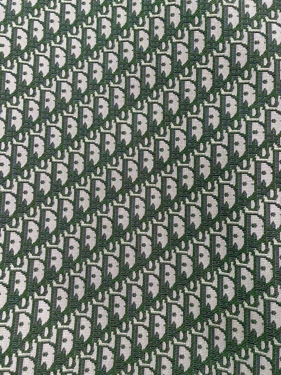 Olive Green Dior Jacquard Fabric for Custom - mingfabricstore