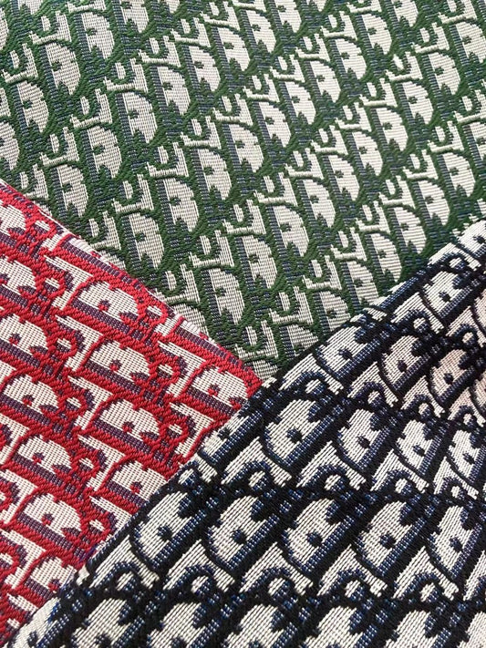 Olive Green Dior Jacquard Fabric for Custom - mingfabricstore