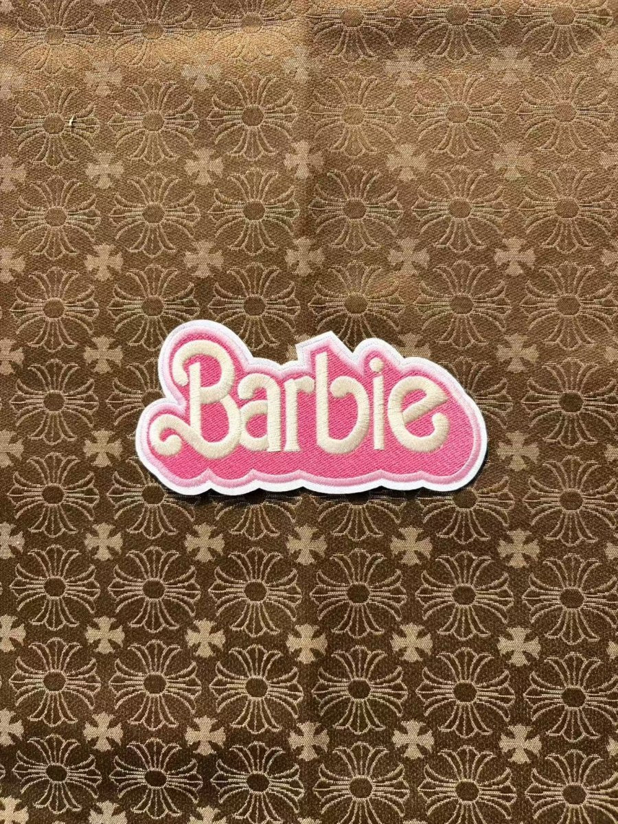 Pink Barbie iron on Patches for Crafts DIY - mingfabricstore