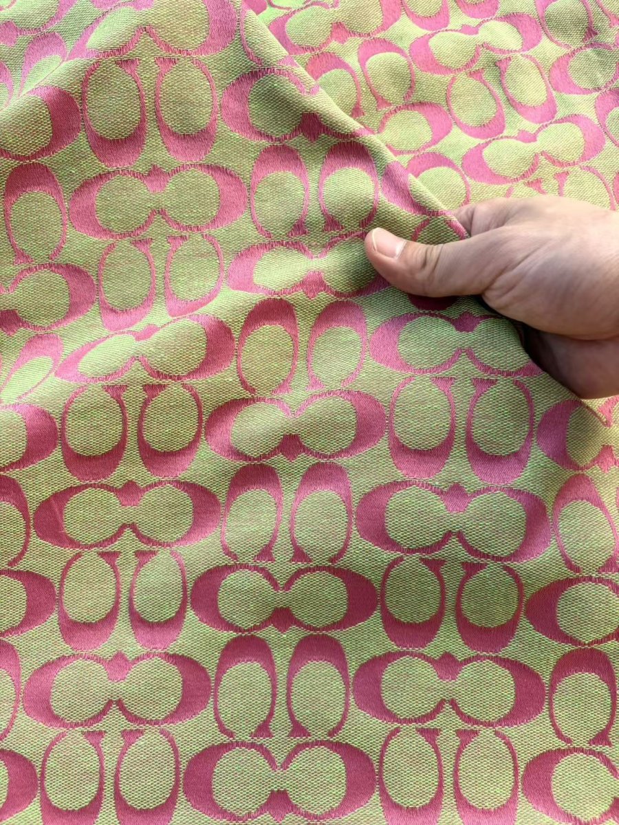 Pink Lime Coach DIY Fabric for Crafts Hobbylobby Sneakerhead - mingfabricstore