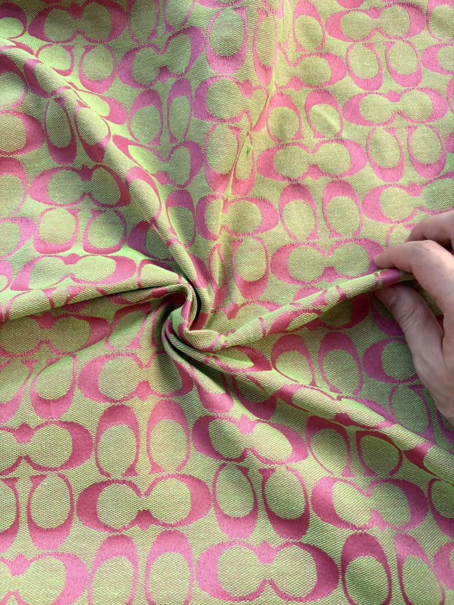 Pink Lime Coach DIY Fabric for Crafts Hobbylobby Sneakerhead - mingfabricstore