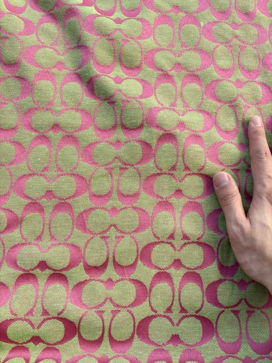 Pink Lime Coach DIY Fabric for Crafts Hobbylobby Sneakerhead - mingfabricstore