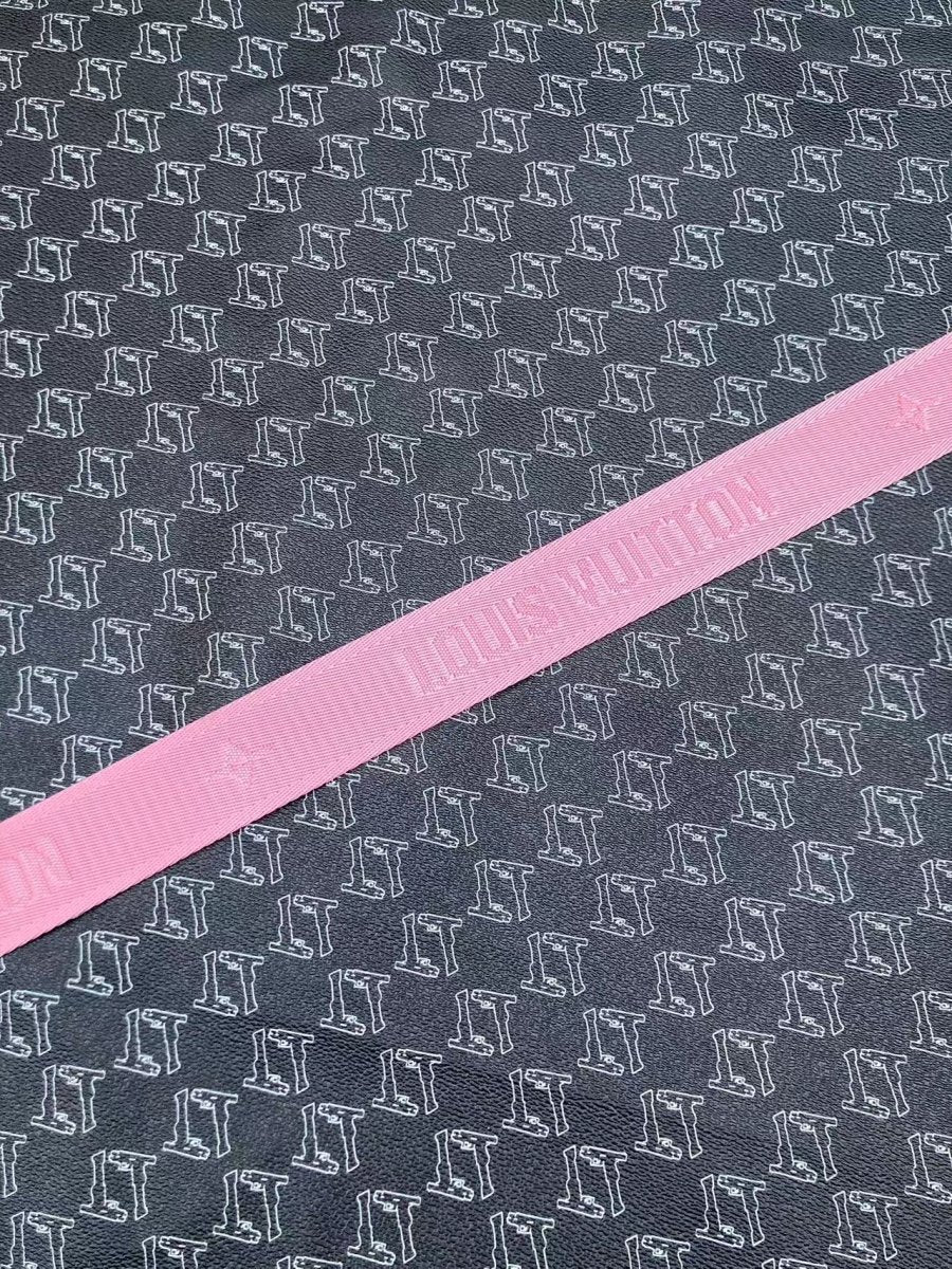 Pink LV Bag Straps for DIY Sewing Handmade Bag Repair - mingfabricstore