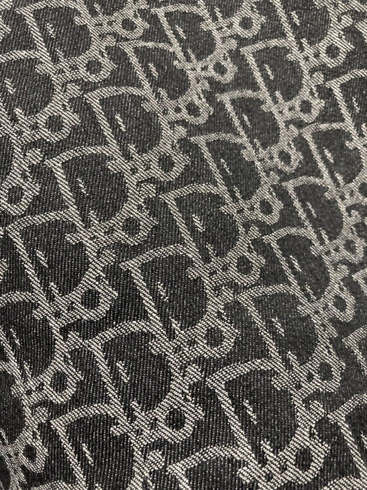 Premium Grey Dior Denim Fabric for Cloth and Custom - mingfabricstore