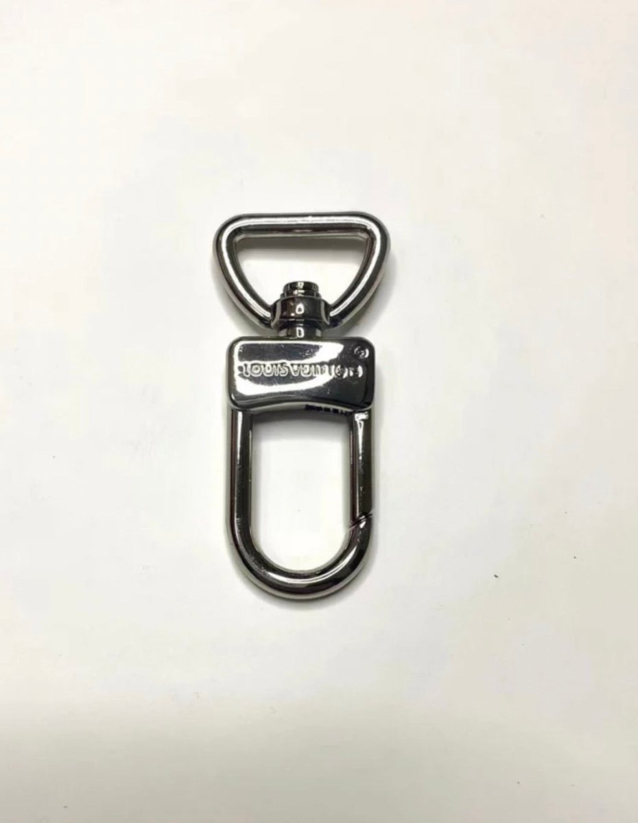 Premium High Quality LV Silver Swivel Clasp for DIY Crafts Bag Repair - mingfabricstore
